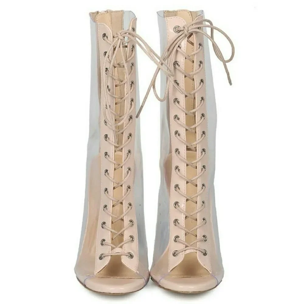 Clear Transparent Booties